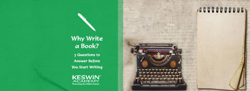 Why write a book