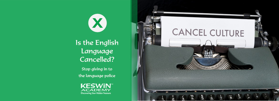 English language cancelled