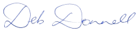 Deb Donnell Signature
